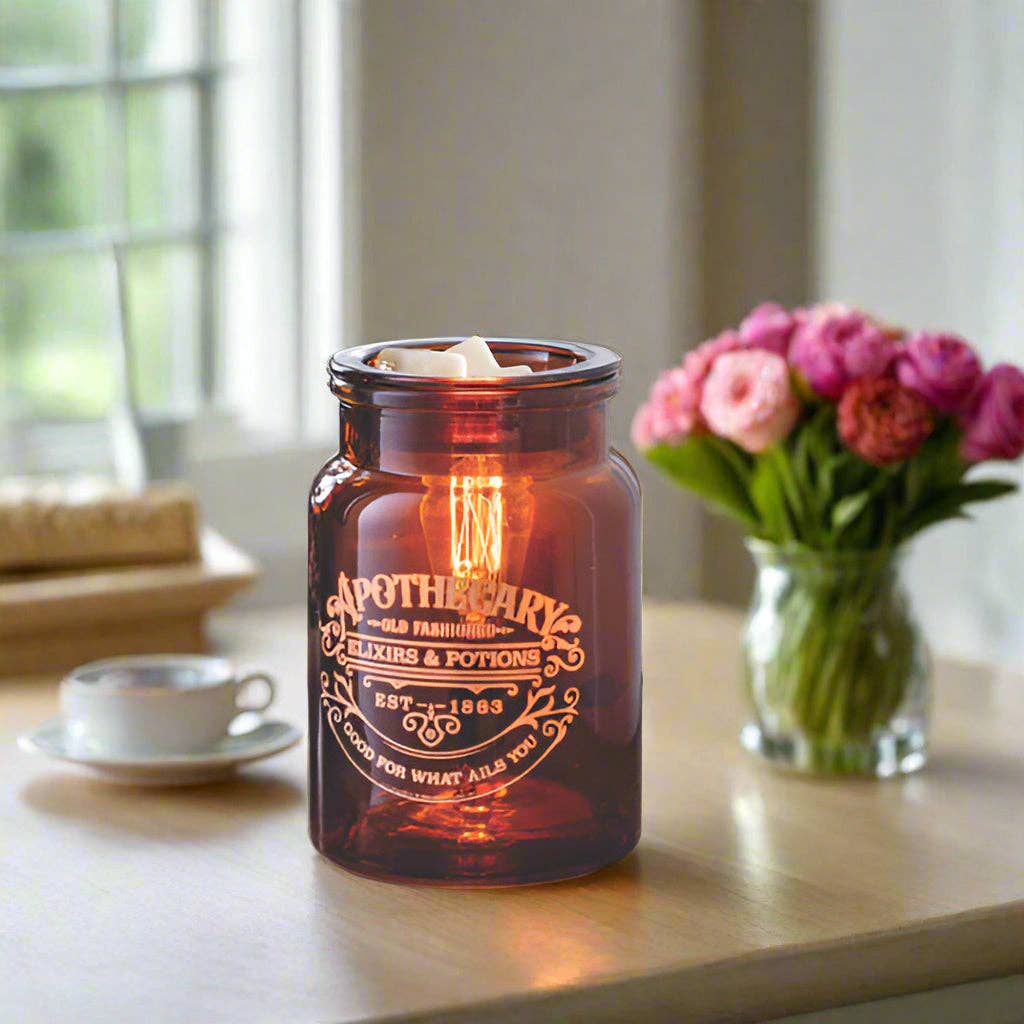 Apothecary Glass Illumination Warmer