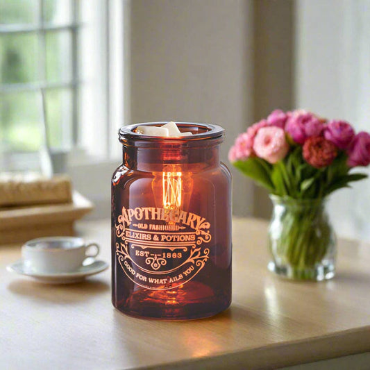 Apothecary Glass Illumination Warmer