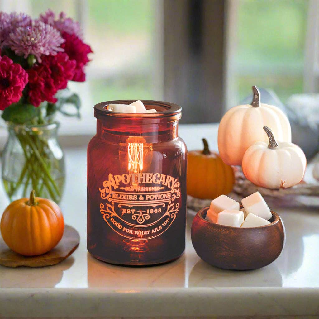 Apothecary Glass Illumination Warmer